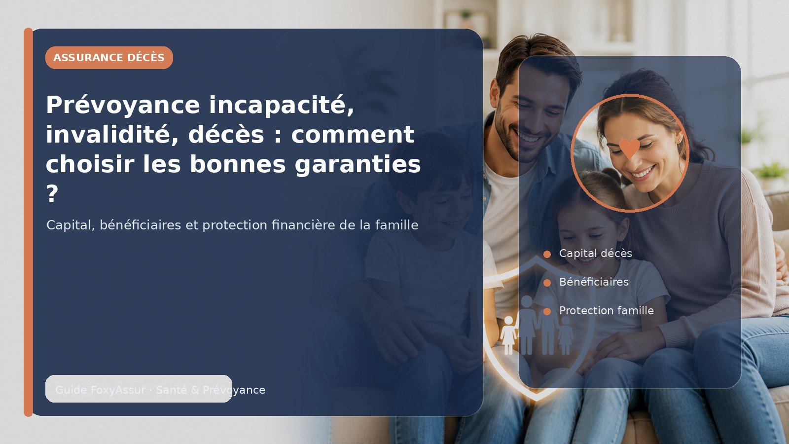 Prévoyance incapacité, invalidité, décès : comment choisir les bonnes garanties ?